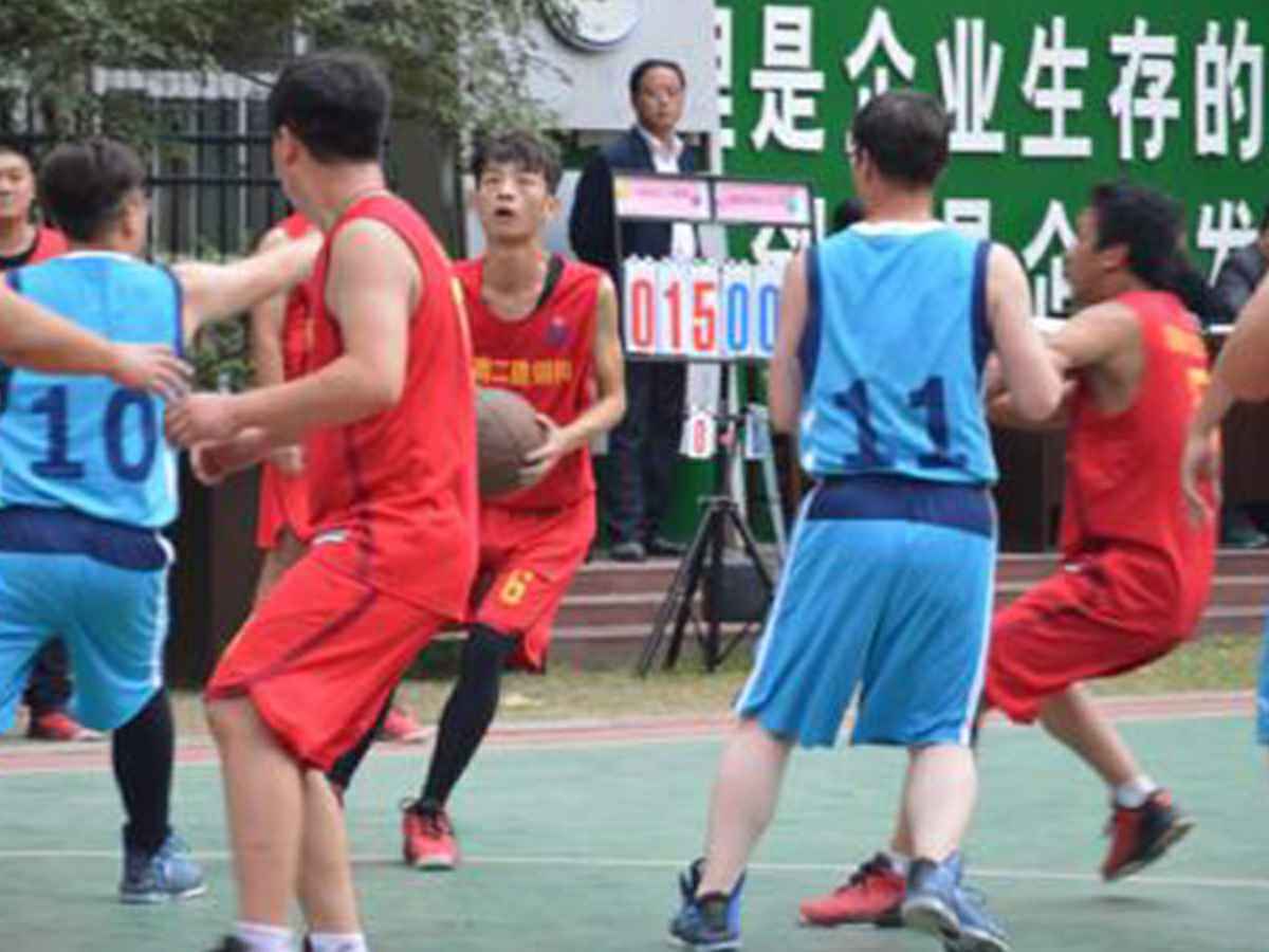 参加常州优熙知识产权咨询有限公司“奋进杯”男子篮球赛